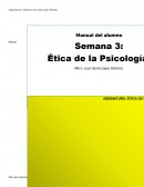Ética de la psicología