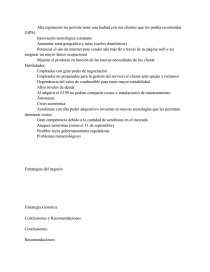 Evaluación de Proyecto – Caso JetBlue Airways. Página 46