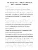 NORMATIVA Y GUÍA PARA LA ELABORACIÓN DE PROYECTOS DE PRÁCTICAS DE SERVICIO A LA COMUNIDAD