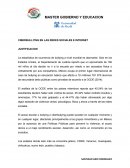 CIBERBULLYING EN LAS REDES SOCIALES E INTERNET