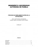 PROCESO DE IMPLEMENTACIÓN DE LA ESTRATEGIA