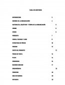 PLANEACION PARA LA CREACION DE EMPRESA DE RECREACION