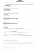 EVALUACION AREA DE PERSONAL SOCIAL COMPETENCIA I : CIVISMO