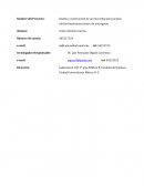 Diseño y construcción de un microchip para incubar células bacterianas dentro de microgotas