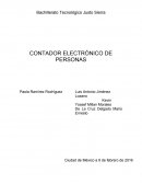CONTADOR ELECTRÓNICO DE PERSONAS