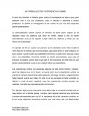 AUTORREALIZACIÓN Y EXPERIENCIAS CUMBRE