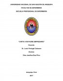 RESUMEN CARTA A MI PADRE EMPRESARIO