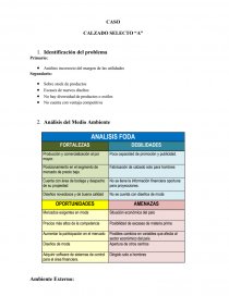 CASO CALZADO SELECTO “A”. Página 1