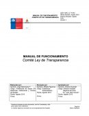 Visión, Misión y Valores del Comité