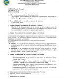 PROTEINAS Defina con sus propias palabras el término proteína