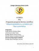 Máquina grabadora y cortadora por láser automáticador