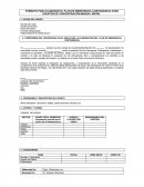 FORMATO PARA ELABORAR EL PLAN DE EMERGENCIA