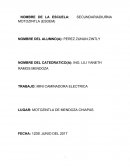 TRABAJO: MINI CAMINADORA ELECTRICA