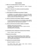 Taller de proteínas