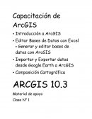 Guía para Arcgis