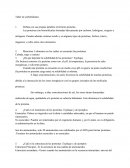 Taller de carbohidratos