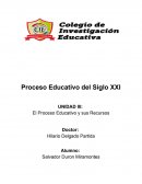 El Proceso Educativo y sus Recursos