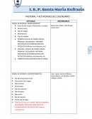 PASTORAL Y ACTIVIDADES DEL CALENDARIO