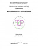 Nombre de la empresa: PAZCO industria galvanizadora