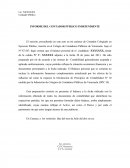 INFORME DEL CONTADOR PÚBLICO INDEPENDIENTE