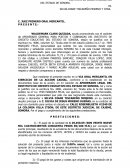 Demanda oral ejecutiva