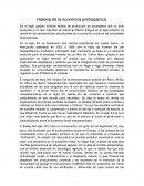 Desarrollo de la Historia de la economia prehispanica