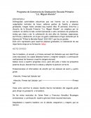 Programa de clausura- resumen
