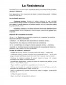 La Resistencia Desarrollo de la resistencia con la edad