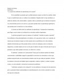 Como es que se da los Ambientes de Aprendizaje