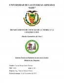 Un nuevo Informe de replanteo por método de tangentes