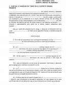 SUCESIÓN INTESTAMENTARIA A BIENES DE JUICIO: ORDINARIO CIVIL