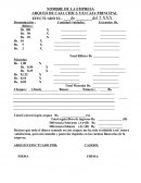 NOMBRE DE LA EMPRESA