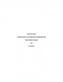 PROYECTO FINAL INTRODUCCIÓN A LOS LENGUAJES DE PROGRAMACIÓN