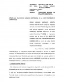 SEÑOR JUEZ DEL OCTAVO JUZGADO UNIPERSONAL DE LA CORTE SUPERIOR DE LAMBAYEQUE.