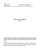 Mercado y Empresa
