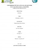 Interrogantes y reactivos