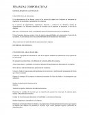 FINANZAS CORPORATIVAS GENERALIDADES DE LAS FINANZAS CONCEPTO DE LAS FINANZAS