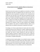 Ensayo ¿De qué manera el ser judío y palestino influyen en la toma de sus decisiones?