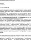 Rol del estudiante online Tarea de la semana N°2