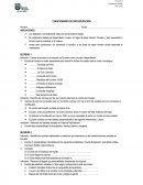 Un Anexo este cuestionario, sin mancharlo ni escritos, a las hojas de papel ministro donde desarrolle el cuestionario.