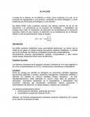Alcalosis definición