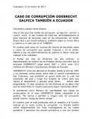 Corrupcion en ecuador CASO DE CORRUPCIÓN ODEBRECHT SALPICA TAMBIÉN A ECUADOR