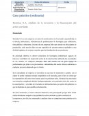 Hormisa S. A. Análisis de la inversión y la financiación del activo corriente
