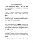 El arrendador da en arrendamiento al arrendatario, quien acepta para sí, el inmueble ubicado en calle xxxx comuna de Santiago. La propiedad arrendada será destinada, exclusivamente, a la habitación del arrendatario.