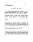 Análisis y Reflexión “Ciudadanía y Educación”
