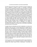 Los alumnos de secundaria y los procesos de aprendizaje