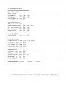 Almacenes Vinaroz. Principales ratios económico-financieros