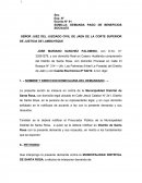 SUMILLA: DEMANDA PAGO DE BENEFICIOS SOCIALES