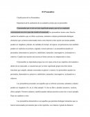 El Pronombre Clasificación de los Pronombres