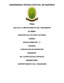 QUE ES EL COMPORTAMIENTO DEL CONSUMIDOR